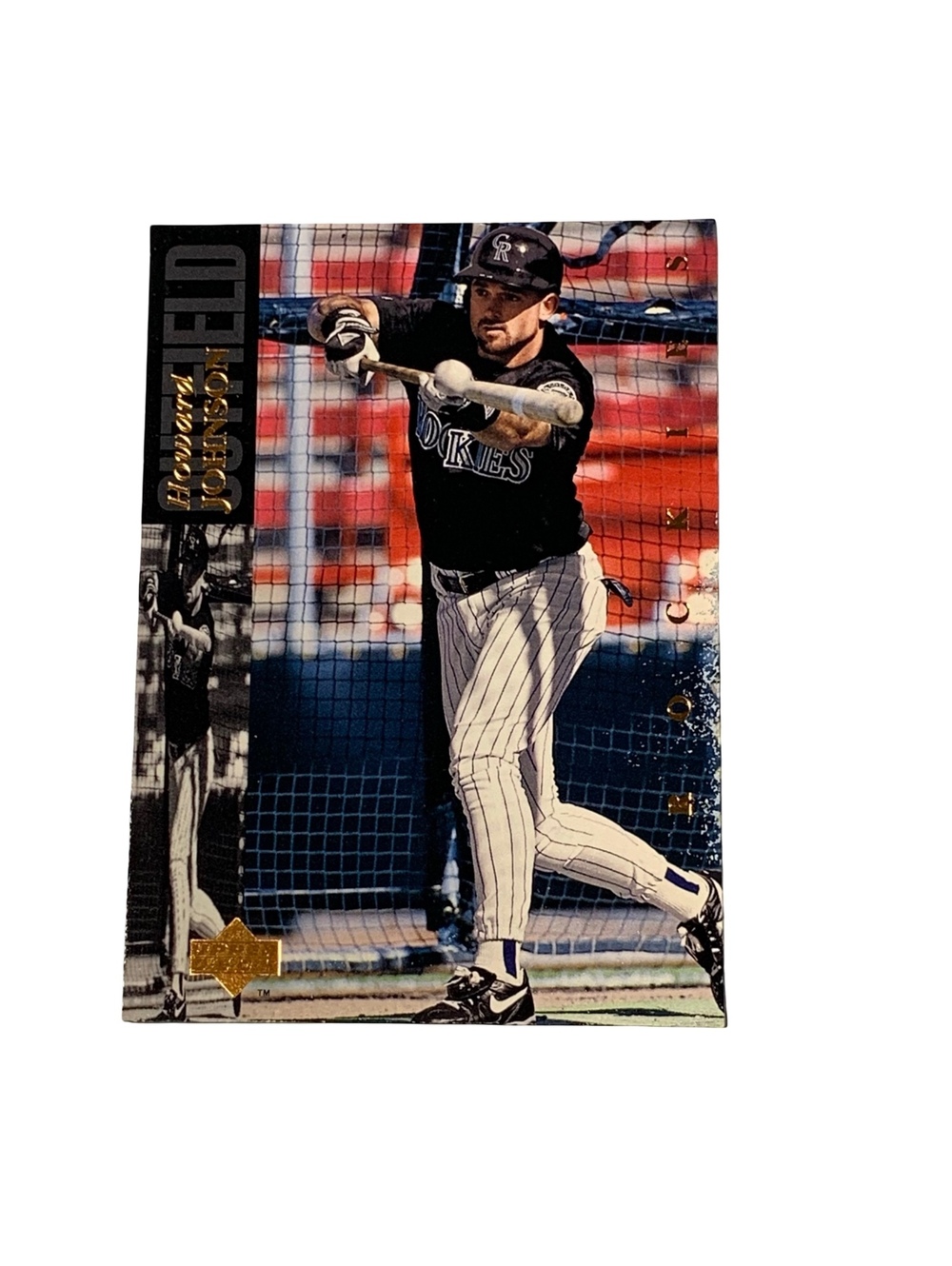 1994 Upper Deck Baseball Electric Diamond #462 Howard Johnson Rockies